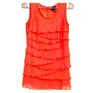 Nicole by Nicole Miller Ruffle tiered shirt.